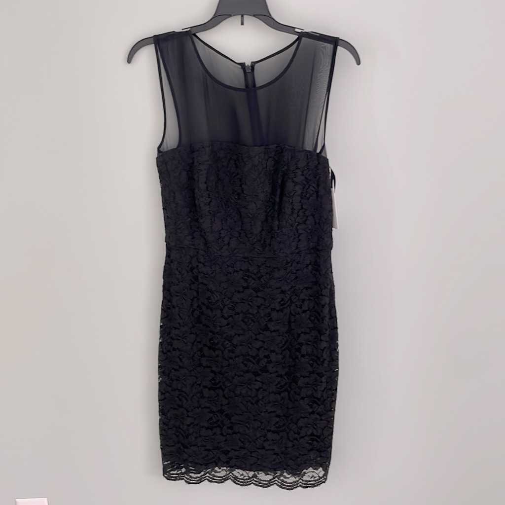 Dvf Black Lace Dress